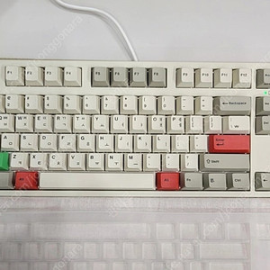 레오폴드 FC750PBT 화이트 투톤 저소음 적축
