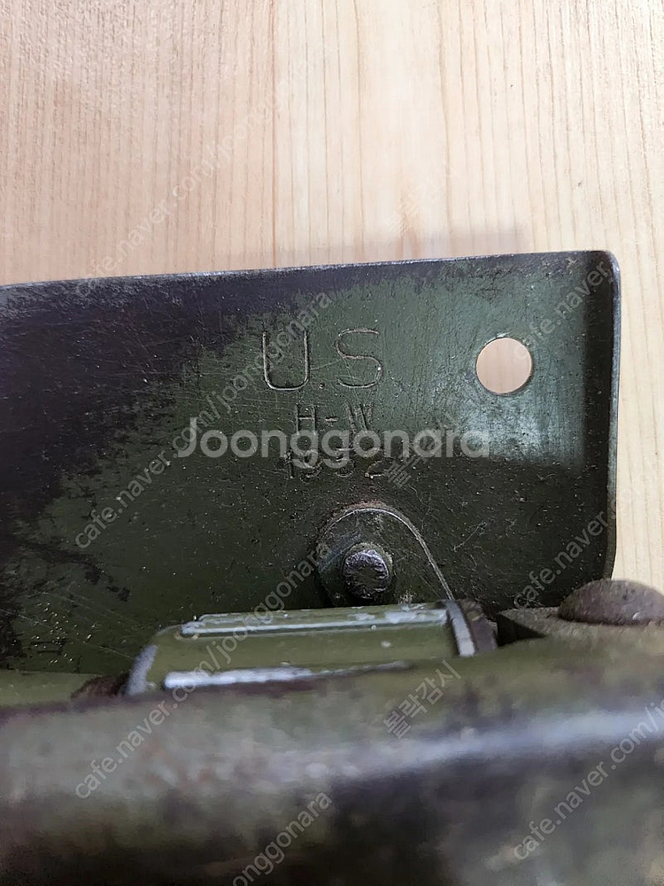 오리지날 미군 접의식 1952년 야전삽--1
