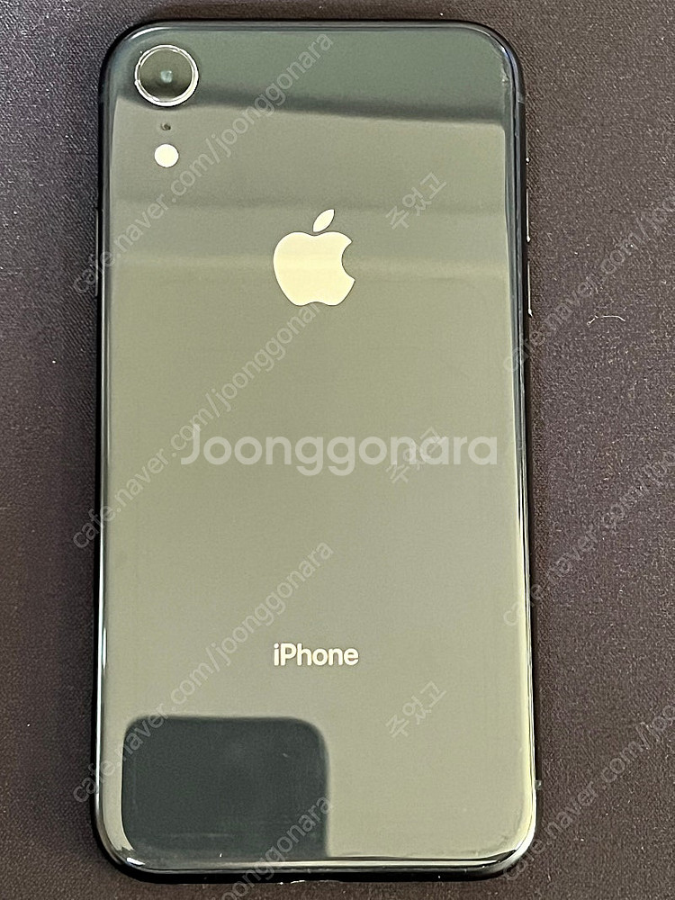 아이폰 xr 블랙 64GB 배터리 효율 100%--1