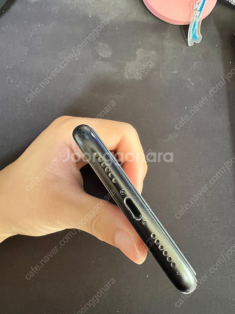 아이폰 xr 블랙 64GB 배터리 효율 100%--2