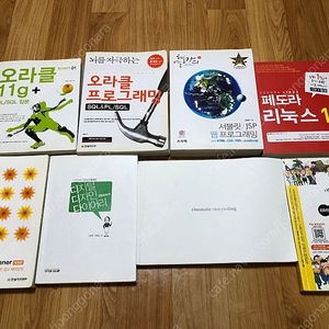 ​오라클 11g + PL/SQL 입문 / 뇌를 자극하는 오라클 프로그래밍 /서블릿/JSP 웹 프로그래밍/ 페도라 리눅스 10 / C언어 for Beginner /디지털 디자인 다이