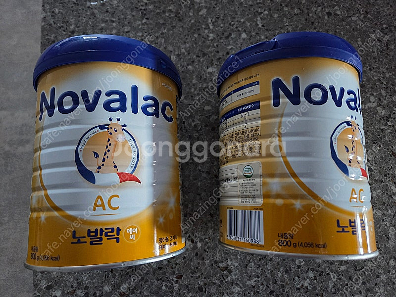 노발락 AC 분유 2통 일괄--0