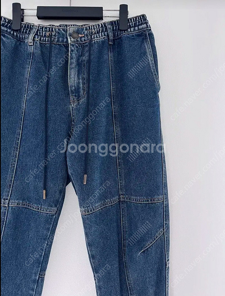 송지오 옴므 조거 데님 팬츠--1