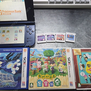 new 3ds xl + 게임팩
