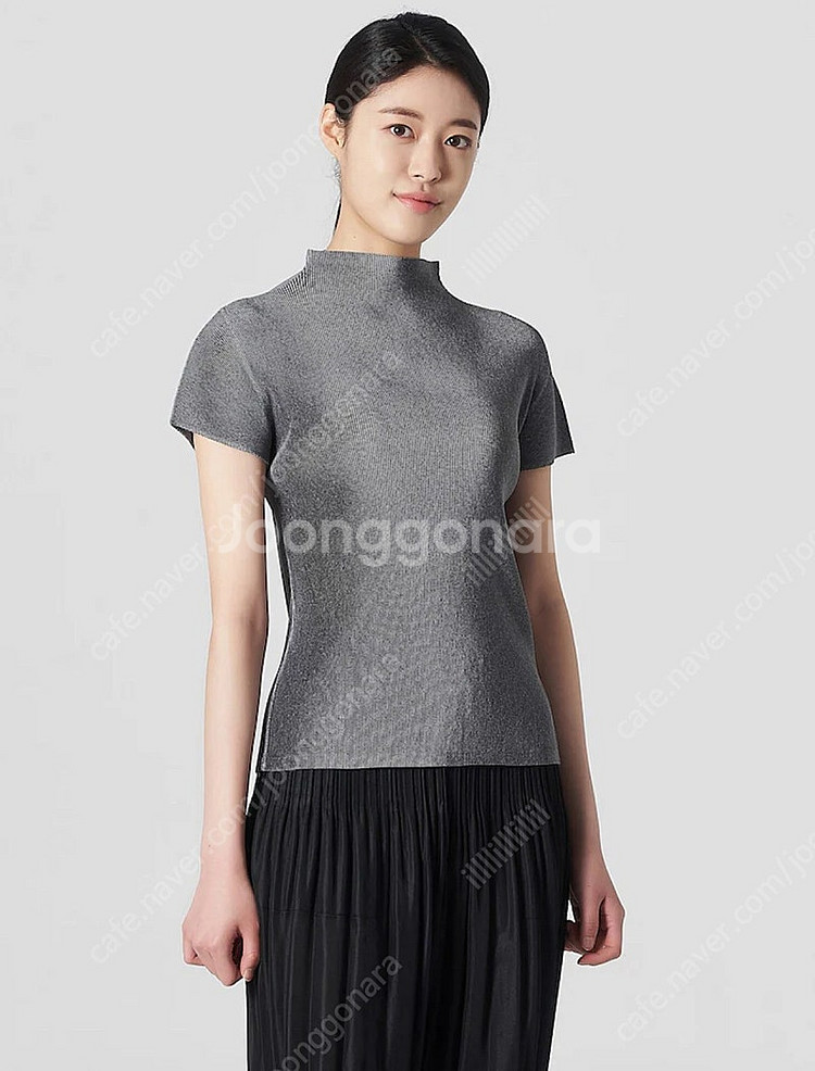 이세이미야케 플리츠플리즈 반목 미스트 그레이--0