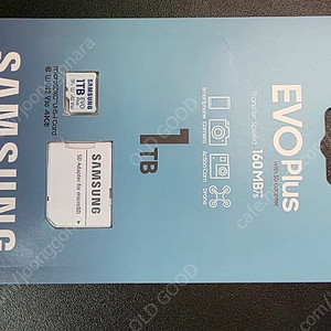 삼성전자 micro SD EVO Plus(1TB) 미개봉