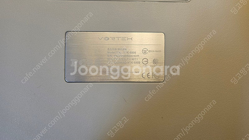 Vortex PC68 기계식 키보드 유무선 적축--2