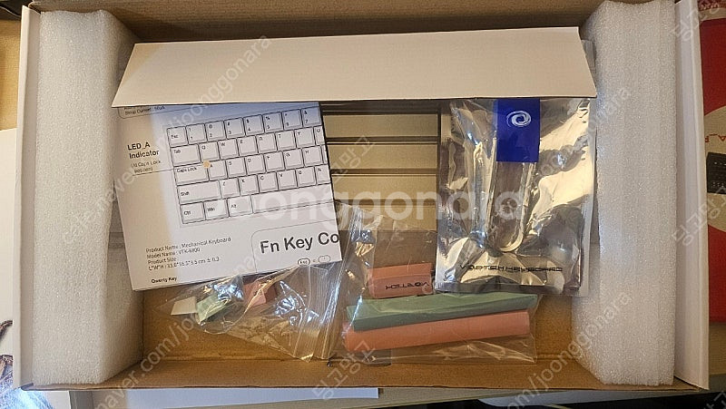 Vortex PC68 기계식 키보드 유무선 적축--3