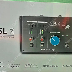 SSL 2 오디오 인터페이스 오인페 풀박스 직거래13만