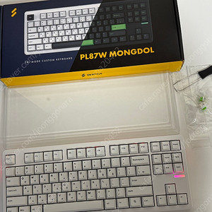 SPM PL87W 몽돌 텐키리스 유무선 블루투스 게이밍 기계식 키보드