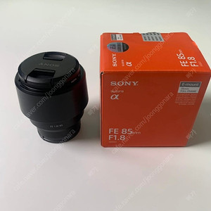 소니 FE 85mm F1.8 단렌즈 여친렌즈