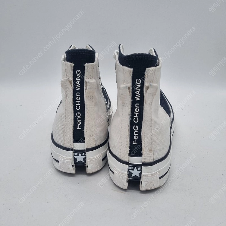 컨버스 x 펑첸왕 척 70 투인원 내츄럴 아이보리 블랙 남성 245mm 여성 255mm 이미지