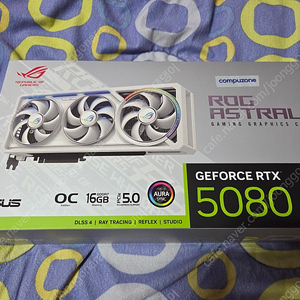 RTX5080 아스트랄 화이트 판매합니다.