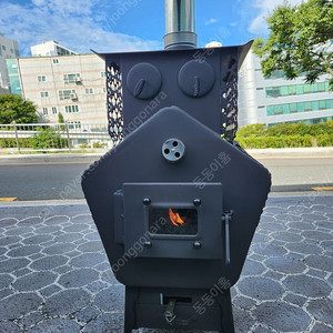 대형 60평대 새상품 화목난로 대형나무난로