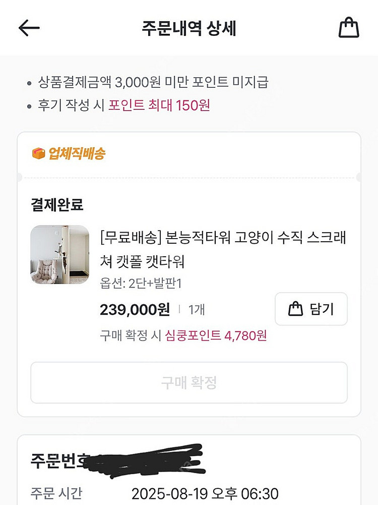 가또블랑코 캣타워--3