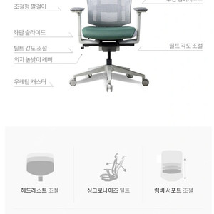 듀오백 x 서장훈방석 밸런스온의 척추위생 최고급 의자