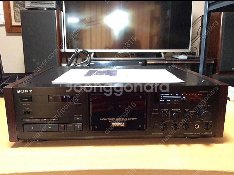 Sony TC-K555ESG 3Head 카세트 데크 판...--0