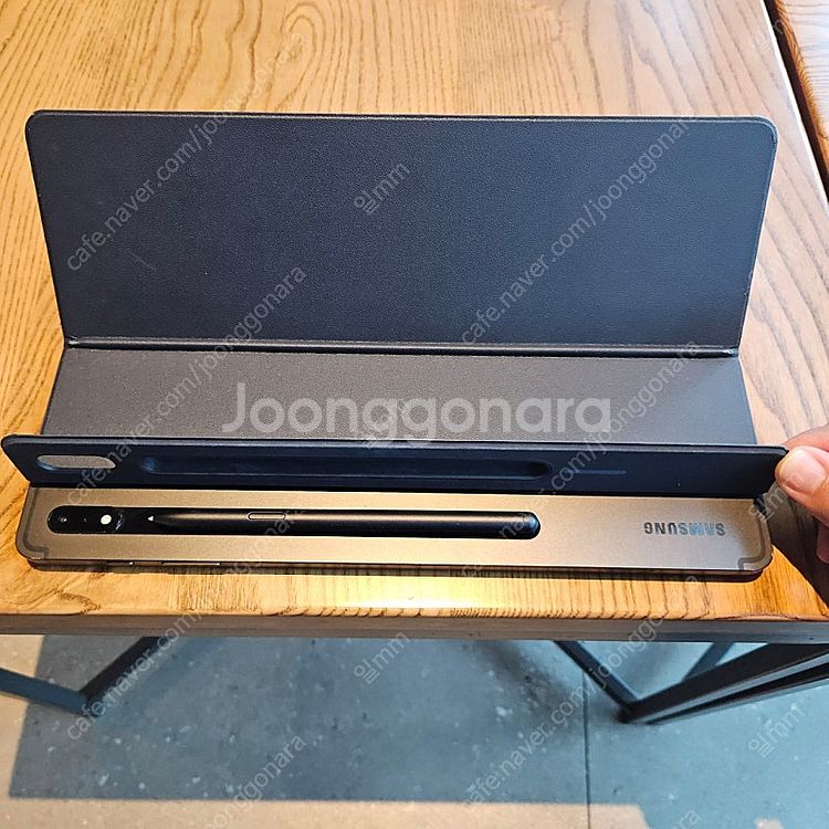 갤럭시탭S 플러스 5G 128GB 키보드 케이스 외2개--4