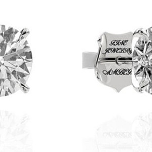 파리앤뉴욕 콜렉트엠버 모이사나이트 1.0ct 이어링 새상품