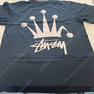 스투시 반팔 리갈 크라운 피그먼트 다이드 S