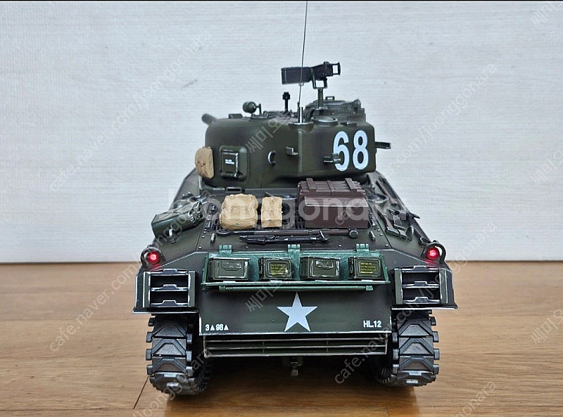 RC탱크 henglong 1/16 M4A3셔먼--6