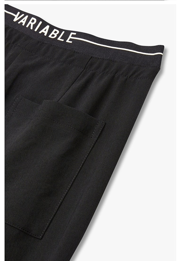 [새상품]보브(VOV) 레터링 밴딩 쿨 와이드팬츠--3