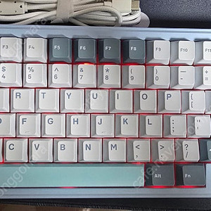게이밍 유무선 기계식 키보드 XVX K75 Pro 기계식 키보드 풀박스 택포