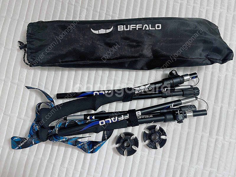 (새상품) 버팔로 퍼스트 폴딩 5단 등산 스틱--0