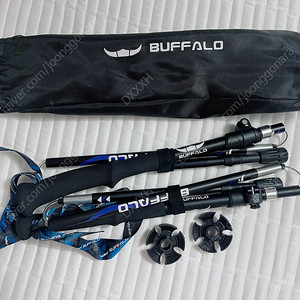 (새상품) 버팔로 퍼스트 폴딩 5단 등산 스틱