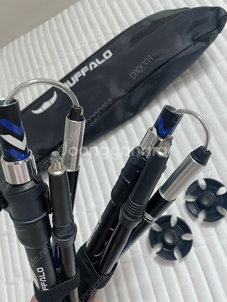 (새상품) 버팔로 퍼스트 폴딩 5단 등산 스틱--1