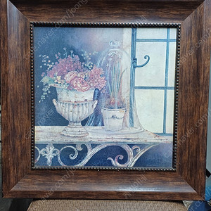 꽃 그림 엔틱 액자 판매합니다.