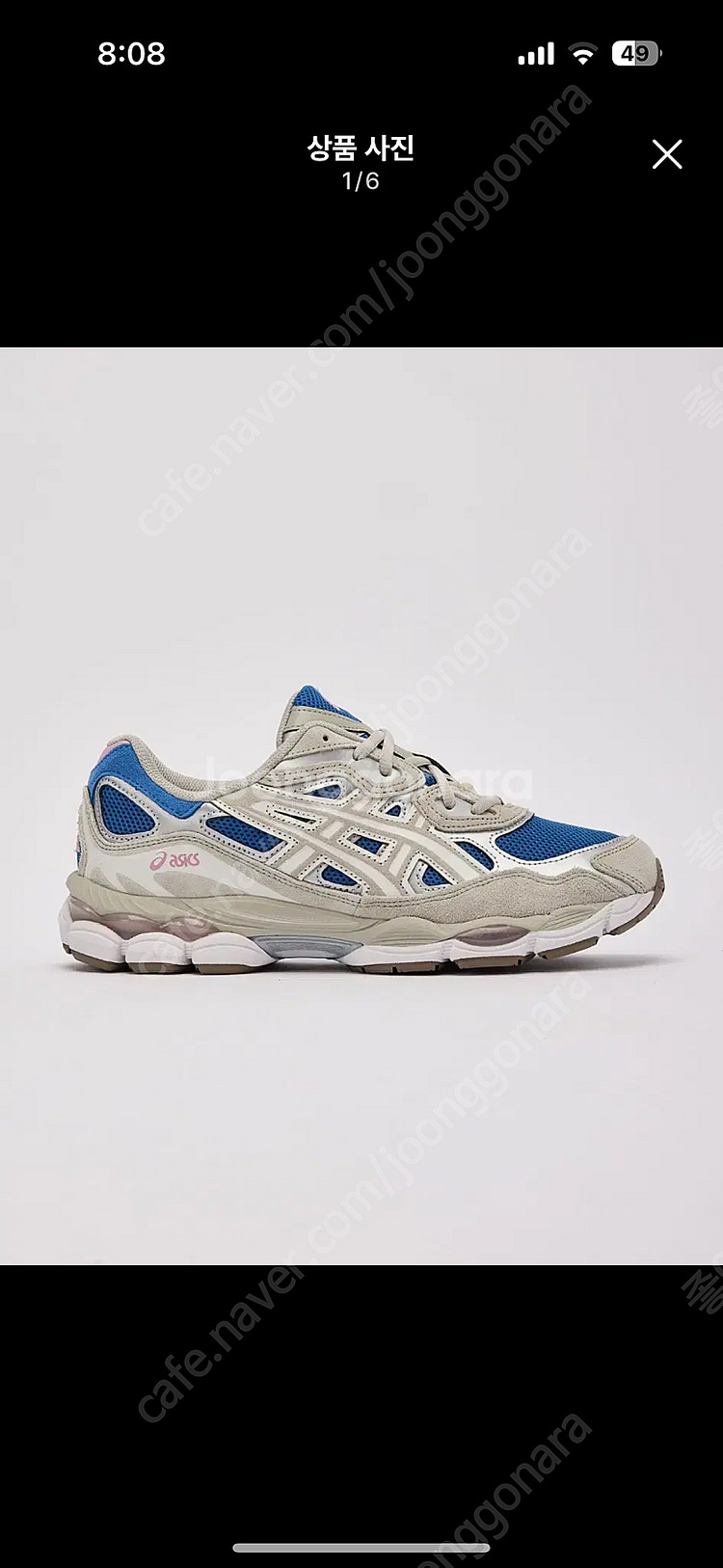 아식스 gel-nyc 280 사이즈 새상품--0