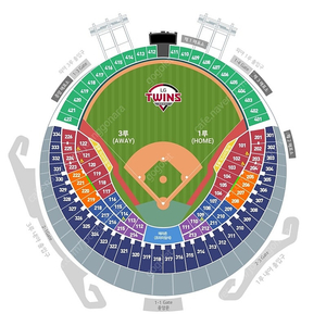 LG 롯데 20일, 21일 3루 오렌지석 블루석 네이비석