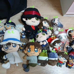 명탐정코난 헤이지 괴도키드 아카이 누이(인형)등 코난 누이팝니다