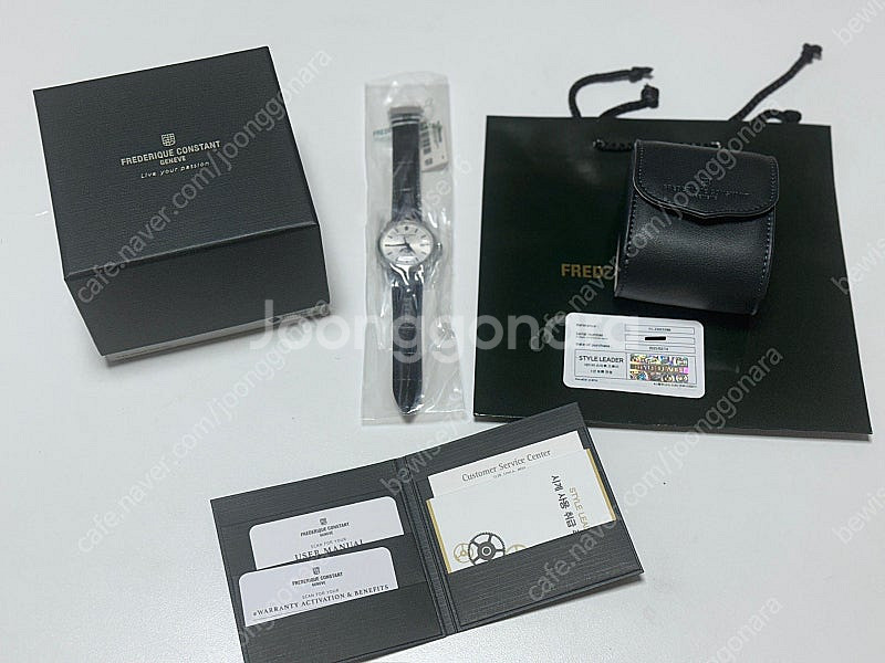 정품/새상품 프레드릭콘스탄트 FC-330SS5B6 클래식 오토매틱 문페이즈--0