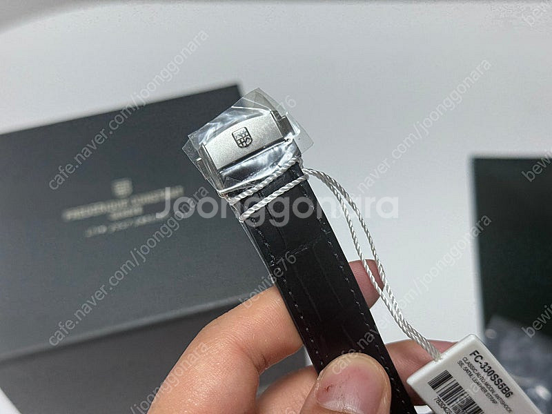 정품/새상품 프레드릭콘스탄트 FC-330SS5B6 클래식 오토매틱 문페이즈--2