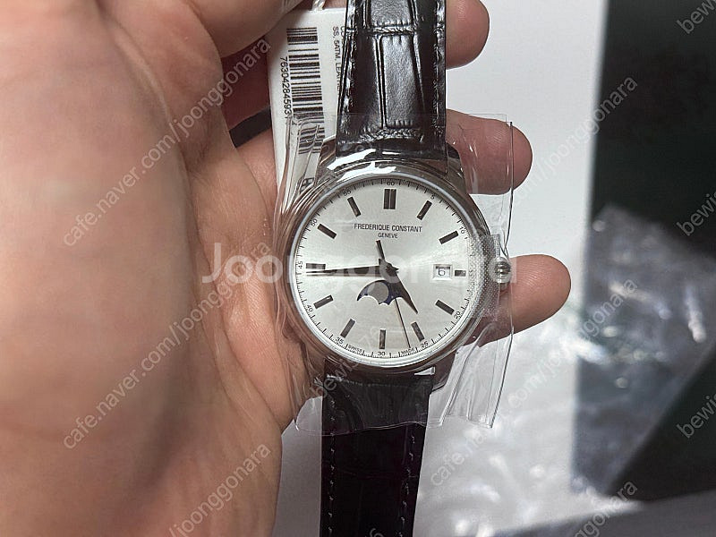 정품/새상품 프레드릭콘스탄트 FC-330SS5B6 클래식 오토매틱 문페이즈--5
