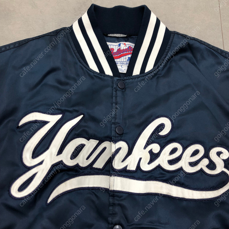 뉴욕양키스 야구 점퍼 울 바시티 자켓 / 스타터 디트로이트 mlb 스타디움 자켓 / . 이미지