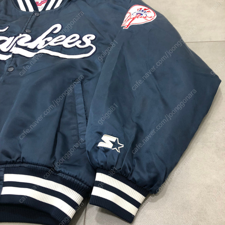 뉴욕양키스 야구 점퍼 울 바시티 자켓 / 스타터 디트로이트 mlb 스타디움 자켓 / . 이미지