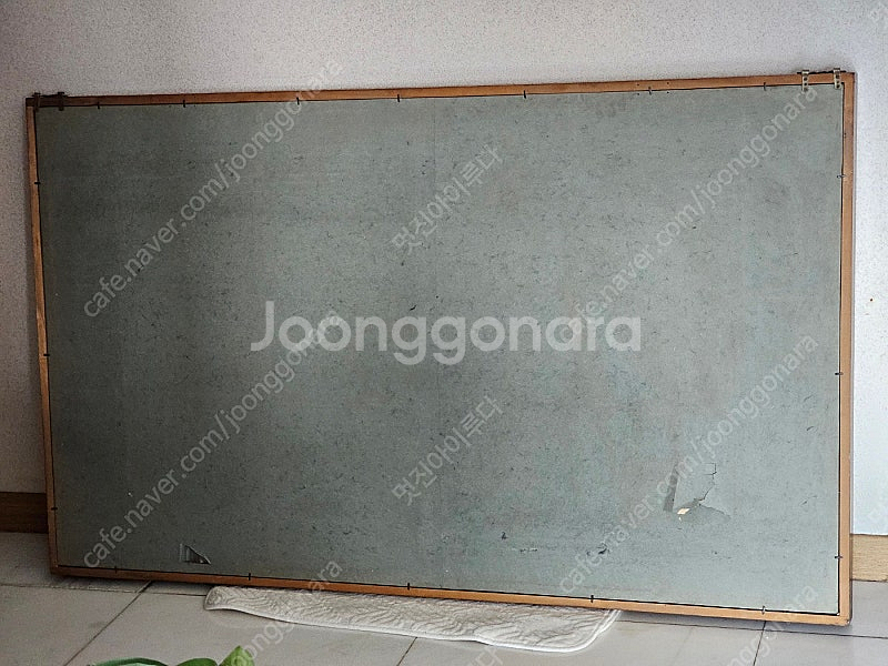 전통 자수 액자 – 무병장수 학 그림 (대형 액자)--1