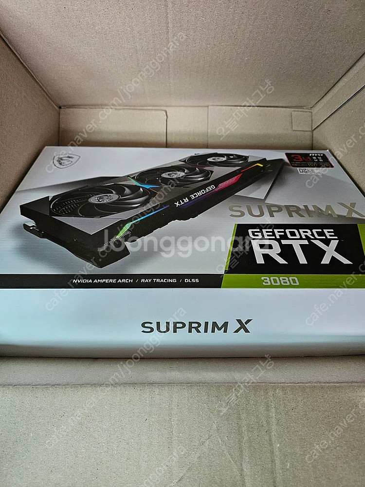 MSI RTX 3080 슈프림X LHR--0