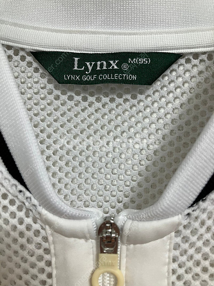 Lynx 골프 메쉬 화이트 가디건--4