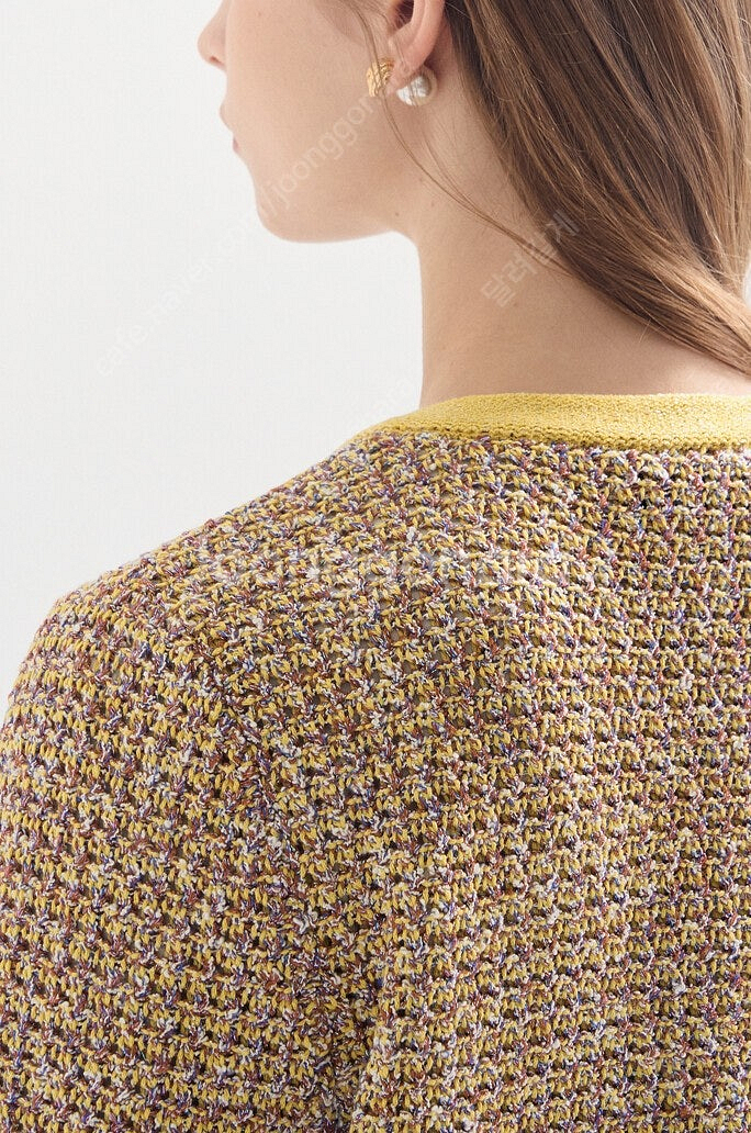 랑방 25 완판 니트 자켓 새상품--6