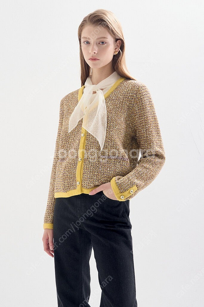 랑방 25 완판 니트 자켓 새상품--7