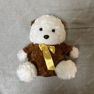 브라운 리본 곰돌이 인형 판매합니다!