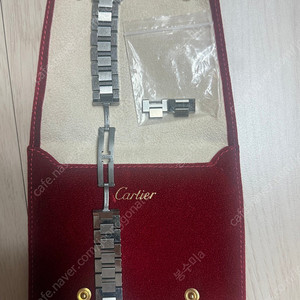 까르띠에 탱크솔로 스몰 스틸 브레이드슬릿