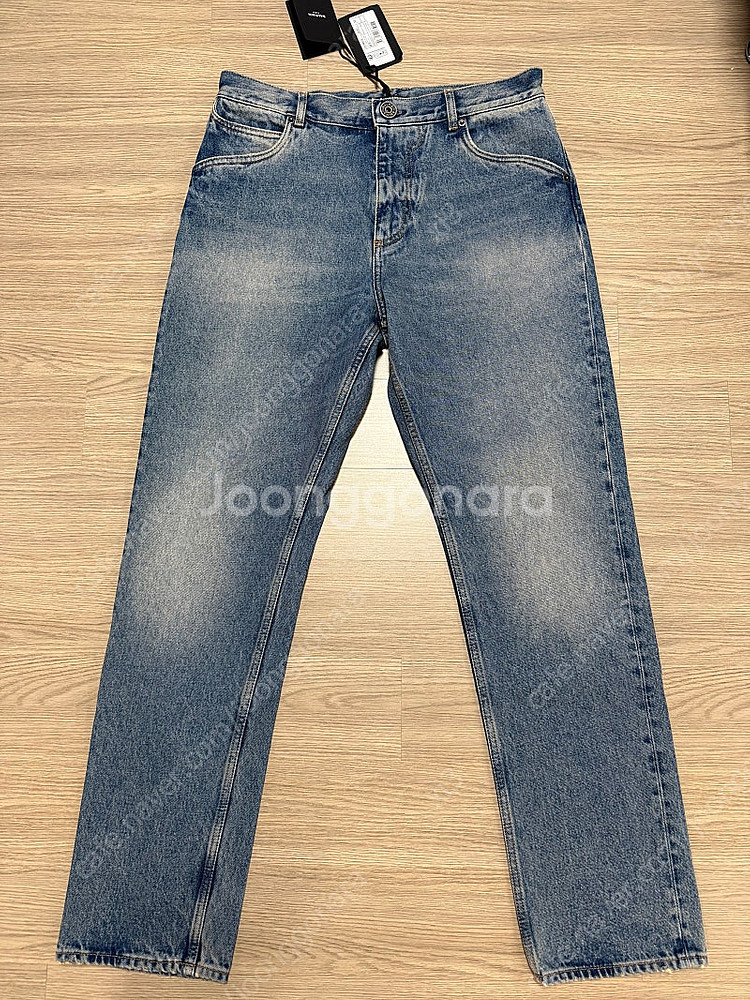 24fw 발망 바이커진, 데님팬츠 새상품--6