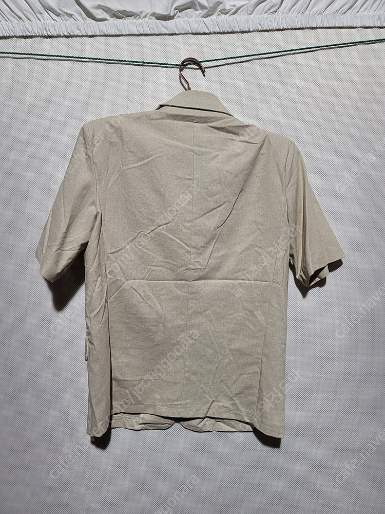 린넨자켓 반팔자켓 루즈핏 오버핏 캐주얼 오피스룩 이미지