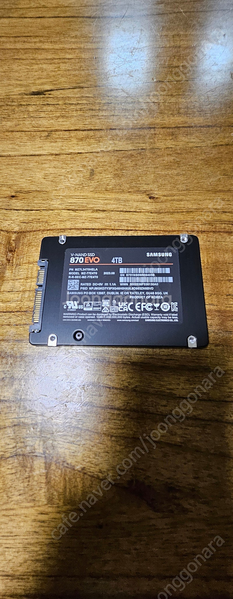 SSD 1TB , 4TB , 500G 판매--2