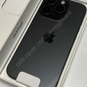 아이폰 15 Pro 512GB 블랙티타늄 새상품